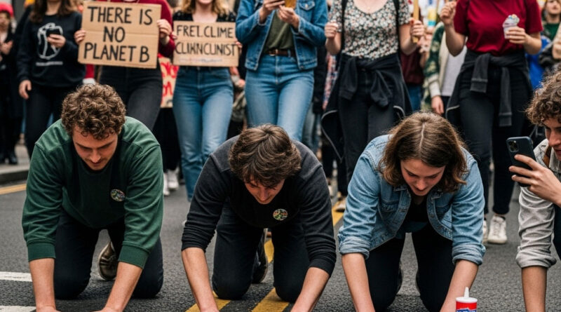 aktivisten demonstration